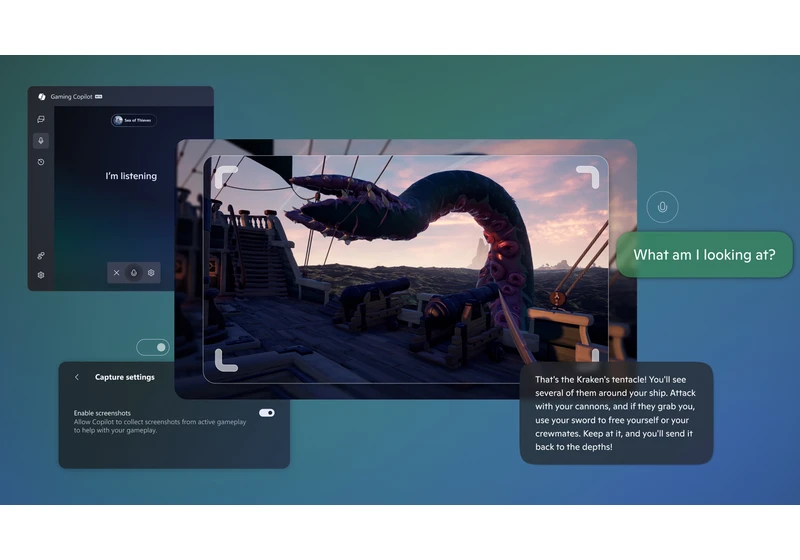 Microsoft brings AI-powered assistance to gaming — Copilot Gaming (beta) and Copilot 3D creative features went live this week