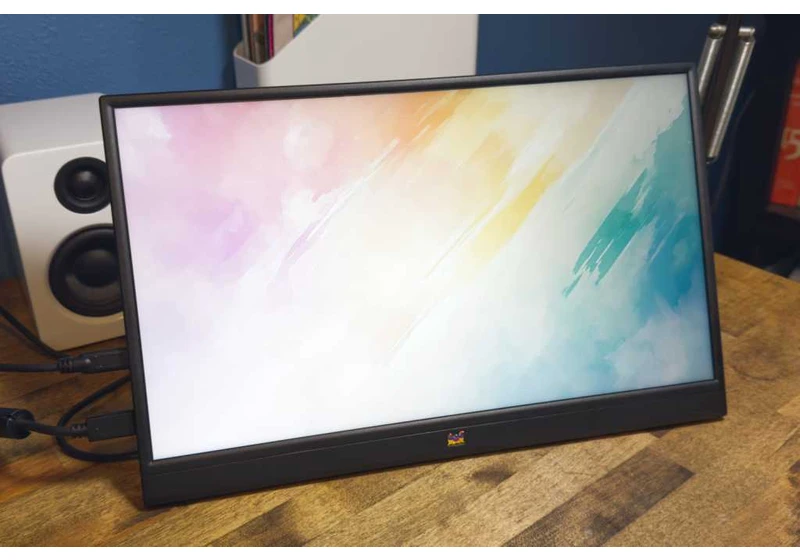 Viewsonic VA1655 monitor review: USB-C power comes to a budget portable