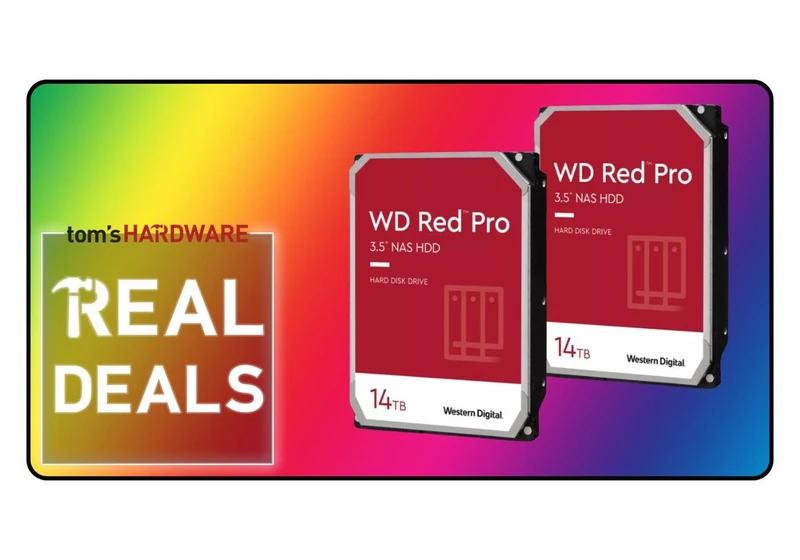 Double up on bulk storage: Save $180 when you buy two 14TB WD Red Pro NAS drives 