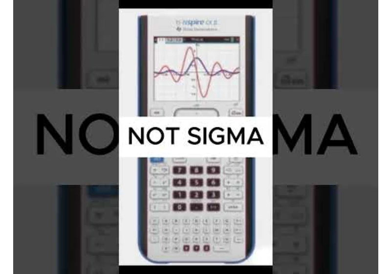 do you use a sigma calculator?