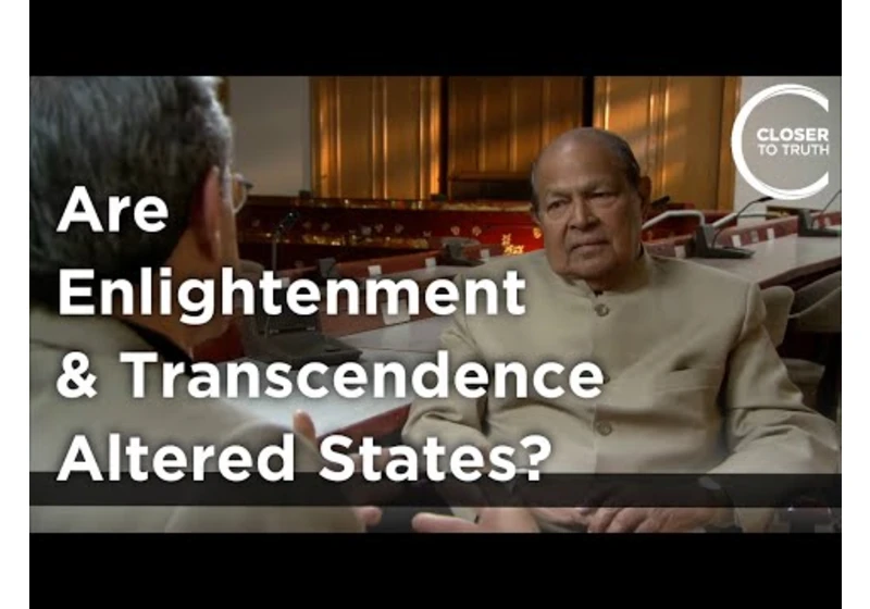 Ananda Guruge - Are Enlightenment & Transcendence Altered States?