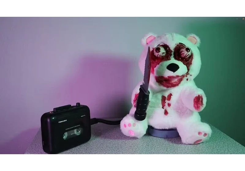 Dead E. Ruxpin is Your Scary Raspberry Pi Pico Animatronic Friend