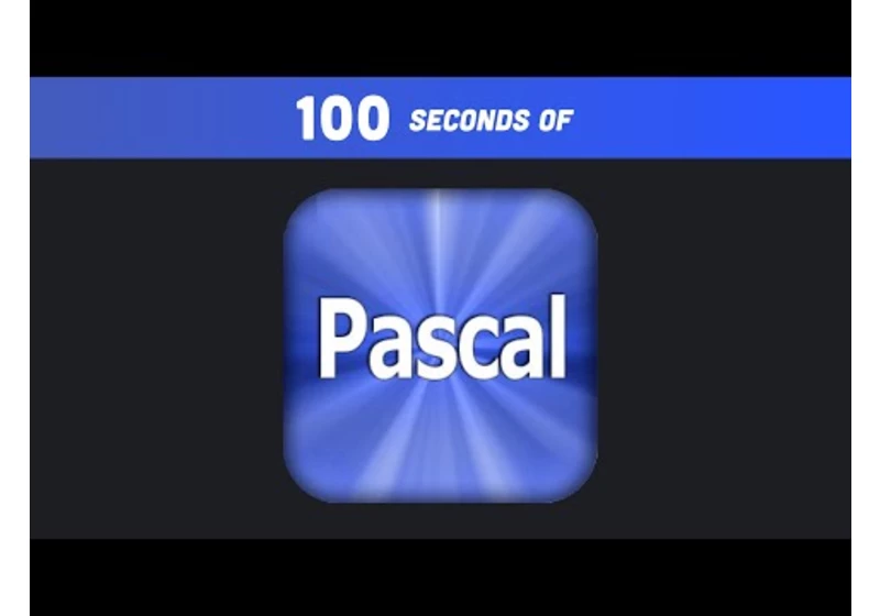 Pascal in 100 Seconds