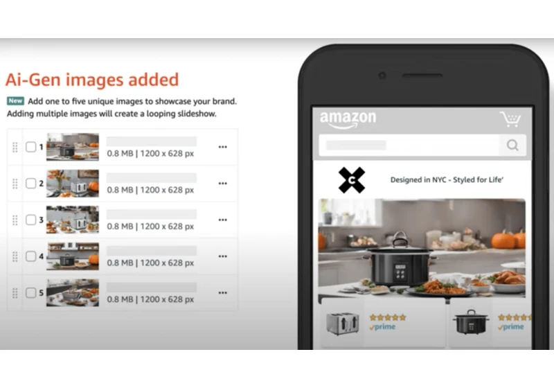 Amazon Ads launches AI image generation