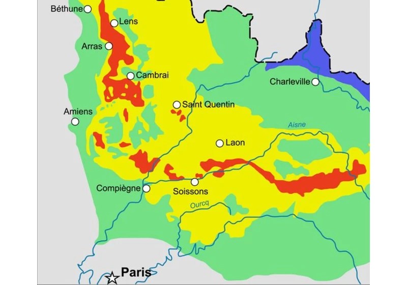 World War I dangers in France's red zones