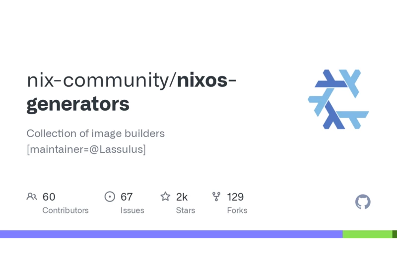 NixOS-generators – Collection of VM and Container disk image builders for NixOS