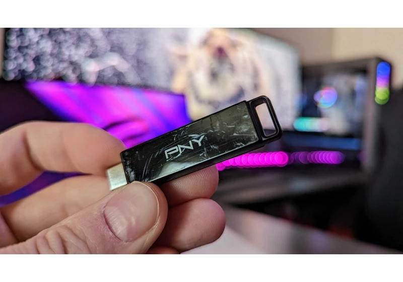  PNY's 64GB USB flash drive is "so lightweight you might forget it's there" and available at Amazon for less than $10 
