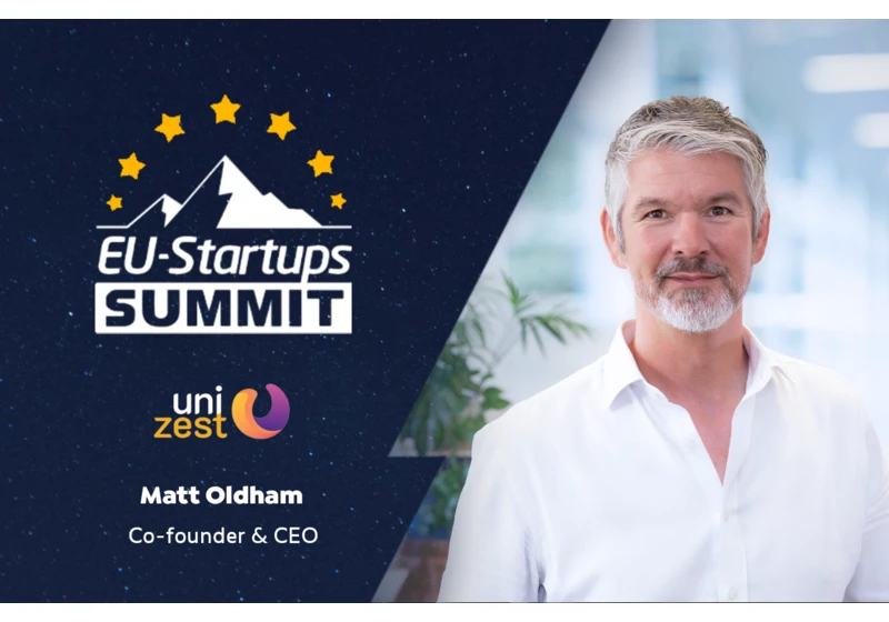 Matt Oldham, Co-founder and CEO of Unizest, will speak at our EU-Startups Summit on May 12-13 in Barcelona!