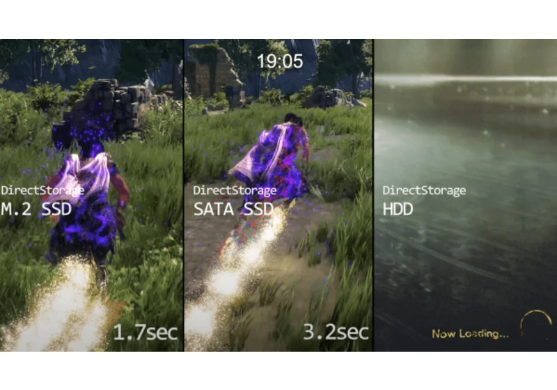 Watch Microsoft’s DirectStorage slash PC game loading times down to a second