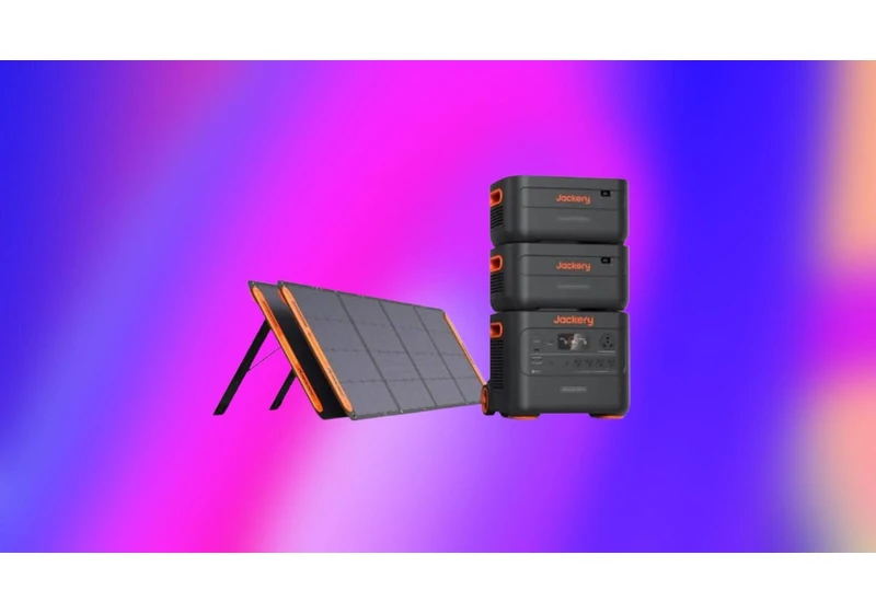 Black Friday Deal: This Jackery Solar Generator Kit Is a Massive $3,200 Off