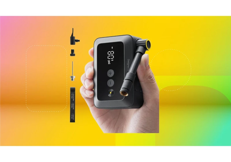 Amazon Just Dropped the Hoto Bike Tire Pump Price by $40 Just in Time for the Holidays