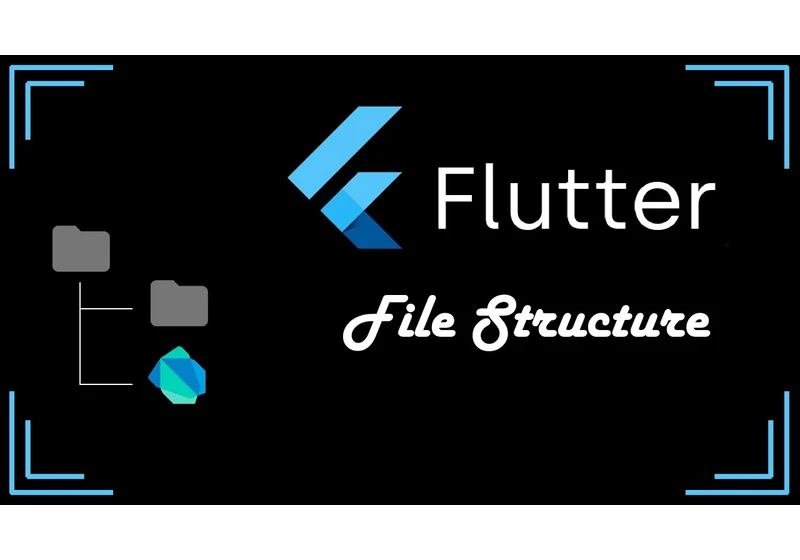 Flutter files structure and organizing the app
