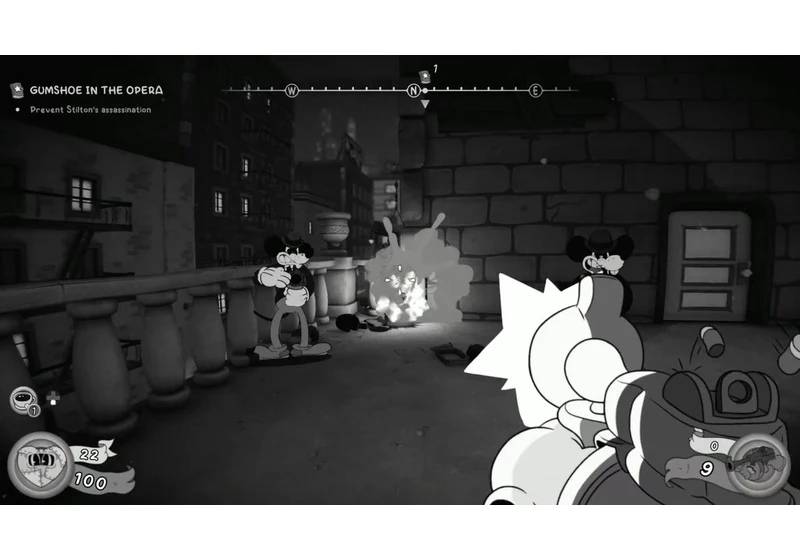 I Saw Mouse: P.I. for Hire Gameplay: It's Got Cartoon Gumshoe Gunplay Aplenty