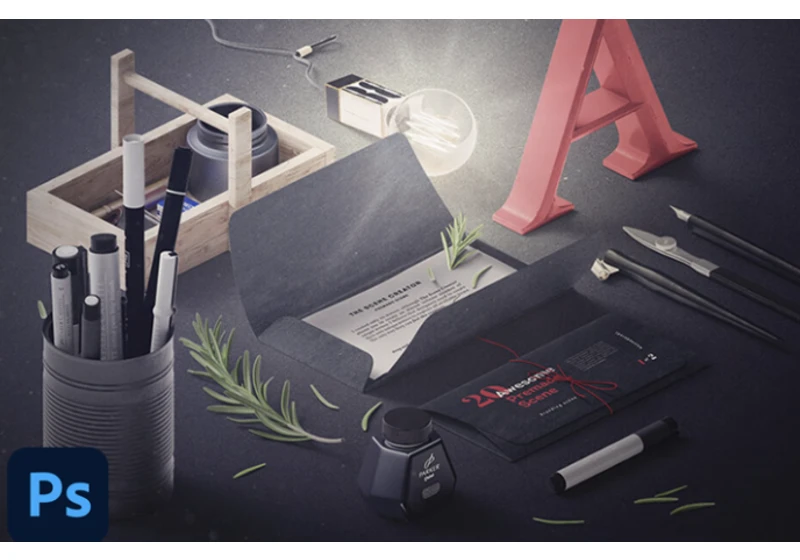 10+ Best Free Hero Scene Mockup Templates for Photoshop in 2025