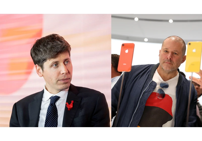  Sam Altman's $6.5 billion purchase might deliver an "iPhone of artificial intelligence" from OpenAI before Apple. Here's how. 