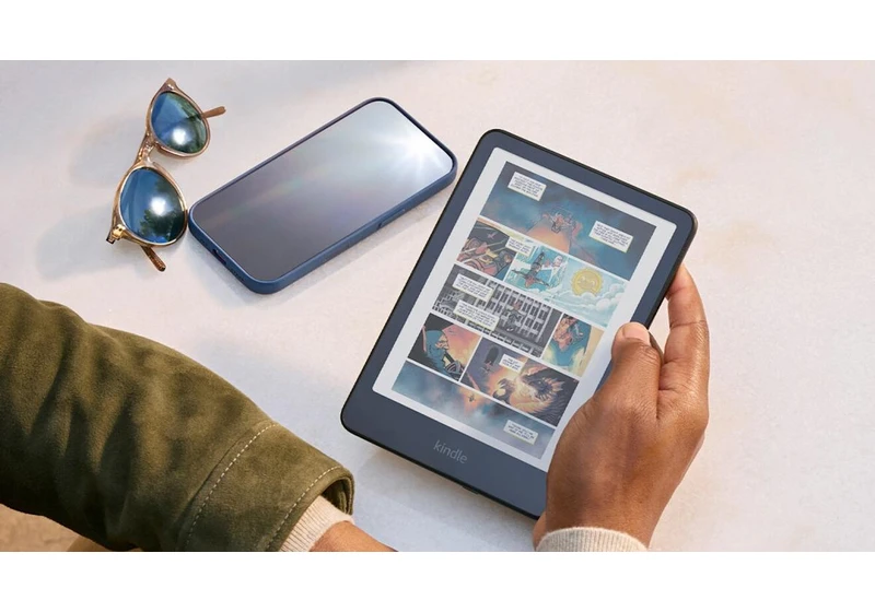 Amazon announces a slightly cheaper Kindle Colorsoft with half the storage
