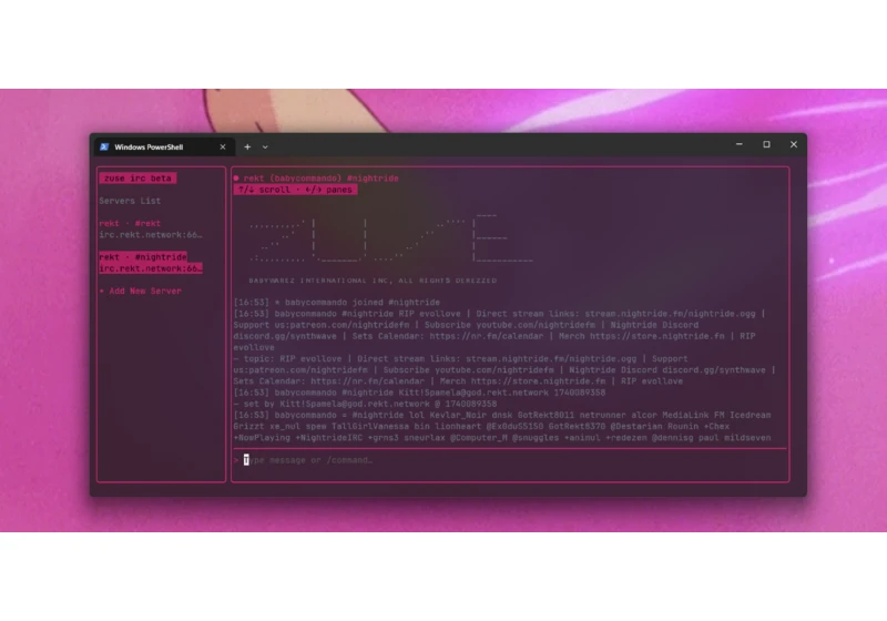 ZUSE – The Modern IRC Chat for the Terminal Made in Go/Bubbletea