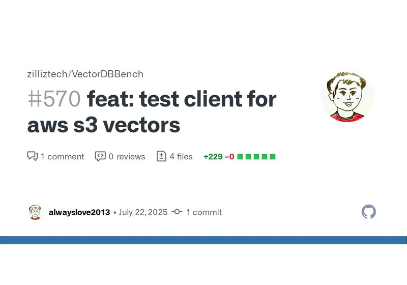 VectorDB bench now support S3Vector