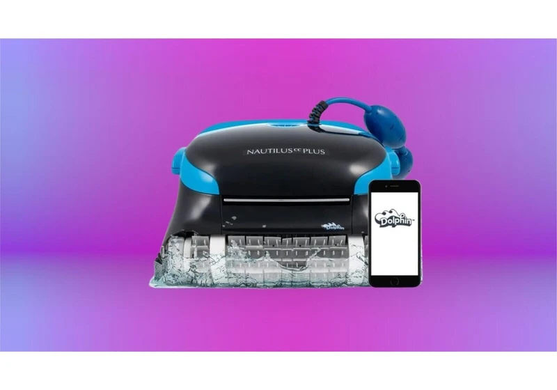This Wizard of a Pool Robot Saved My Summer and It's $121 Off