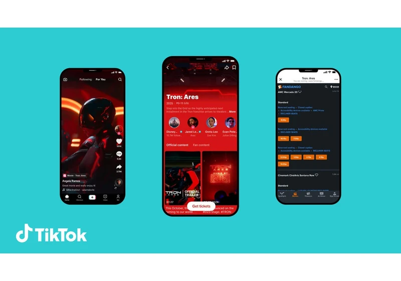 You Can Now Buy Fandango Movie Tickets on TikTok. Here's How It Works
