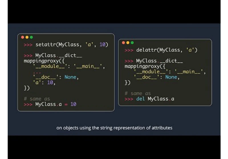 class & instance dictionaries in Python | __dict__ | OOP - Part 2