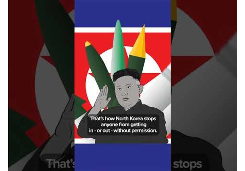 How North Korea Defends Its Border #northkorea