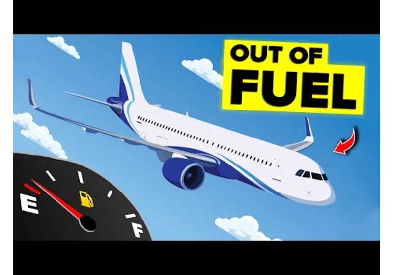 This Plane Ran Out of Fuel at 41,000 FEET - Here's What the Pilots Did Next