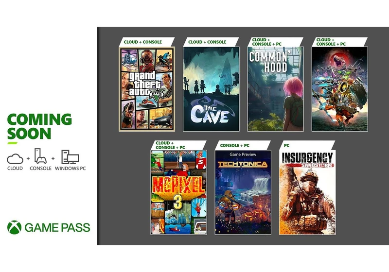 Grand Theft Auto 5, Exoprimal, and more are coming to Xbox Game Pass
