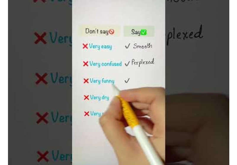 Stop saying🚫❌