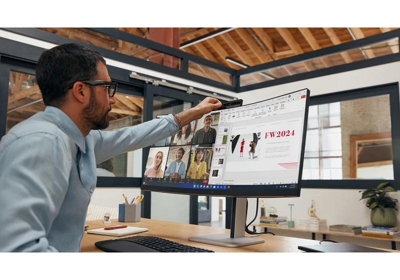 HP's new Series 5 Pro monitors have one of my favorite high-end laptop features
