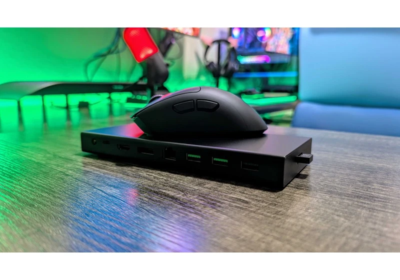 Razer's latest docking station promises better gaming performance with a dedicated wireless dongle port... and 13 more beside that