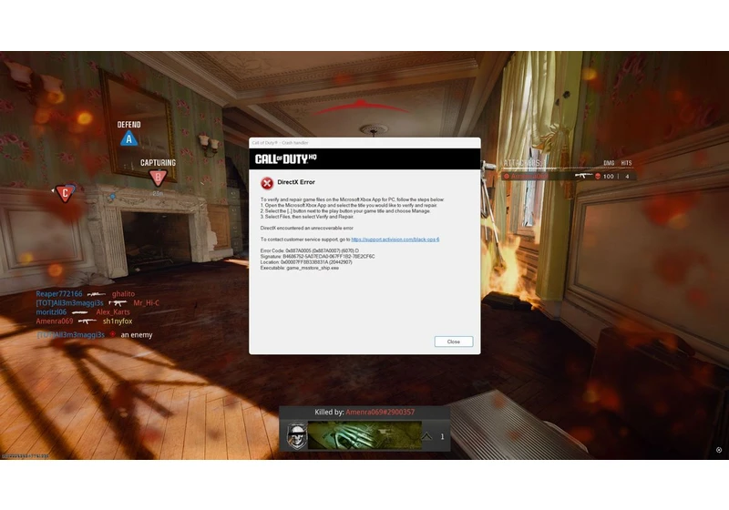 Cheaters aren't what's spoiling Black Ops 6 the most, it's an infuriating DirectX bug that crashes the game — but there are some things you can try
