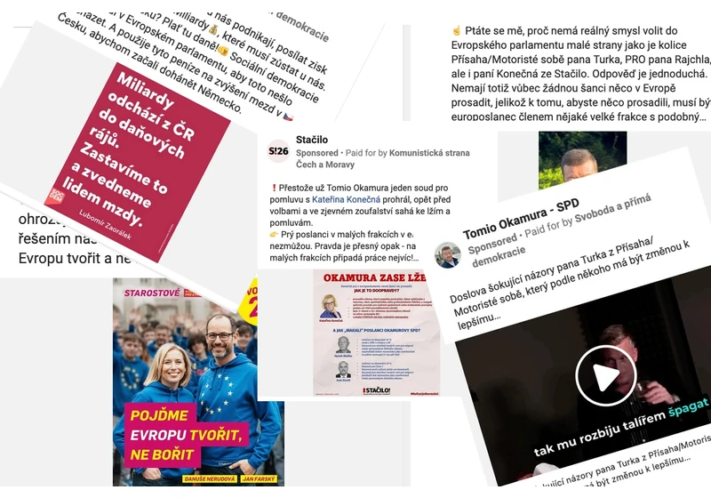 Evropské volby: Strany na Facebooku utrácejí za svou propagaci i kritiku konkurentů