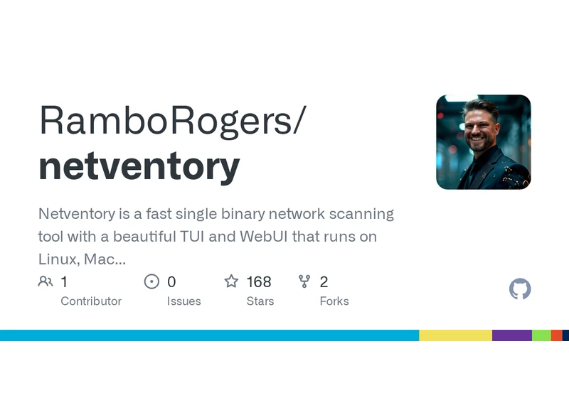 NetVentory – Modern single binary console NMAP replacement with GUI