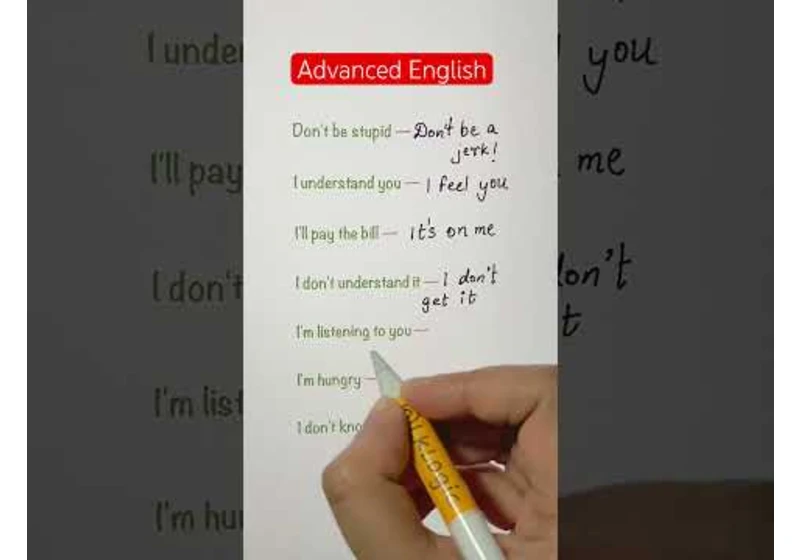 Advanced English