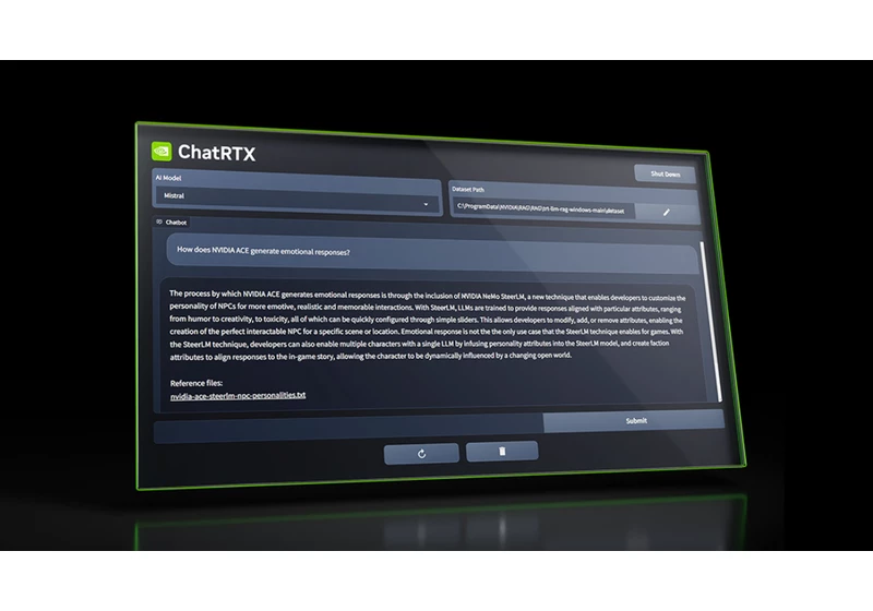 Nvidia's new ChatGPT-like AI chatbot falls victim to high-severity security vulnerabilities - urgent ChatRTX patch issued 