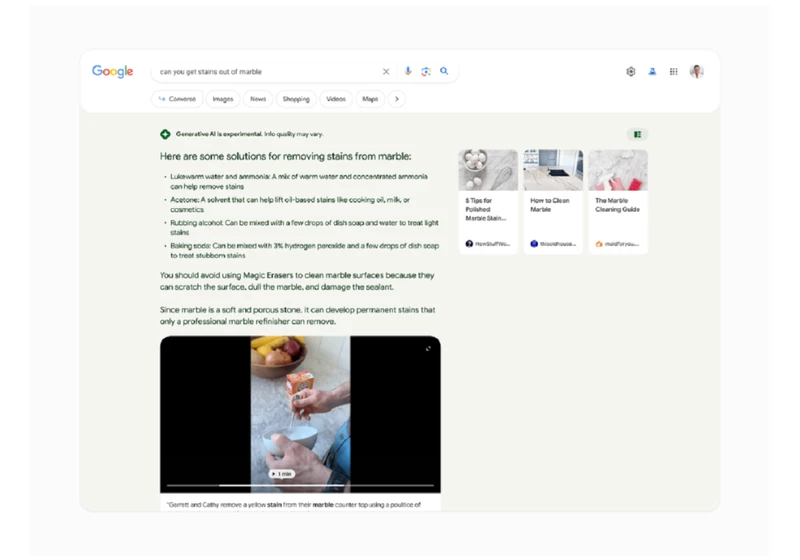 Google’s AI search adds multimedia, but its fundamental issues remain
