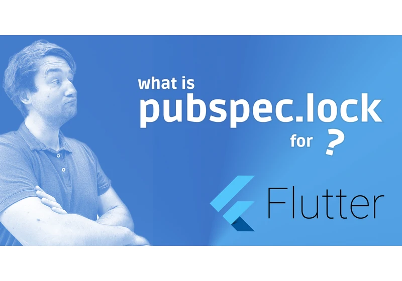 What is pubspec.lock for