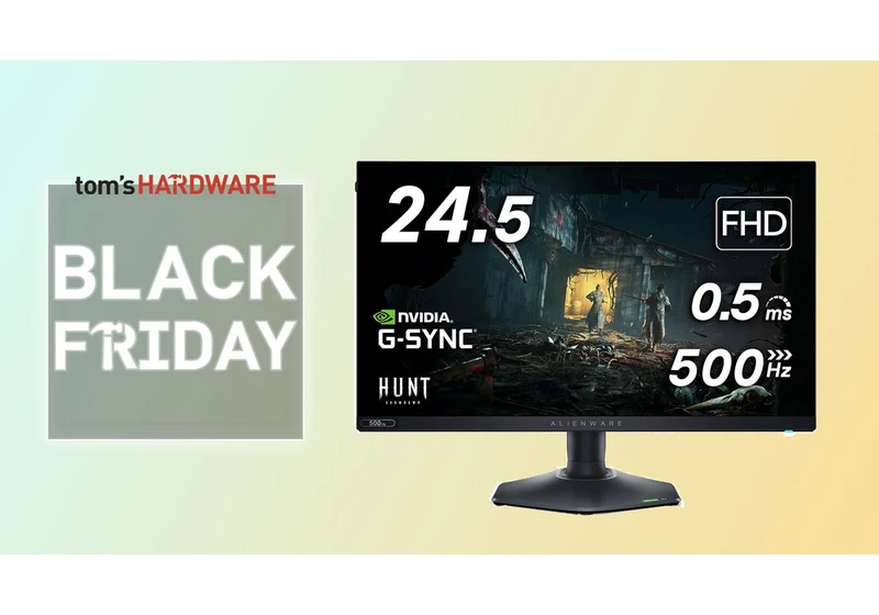 Screaming-fast 500 Hz Alienware gaming monitor at all-time low pricing for Black Friday 2023 — 39% off