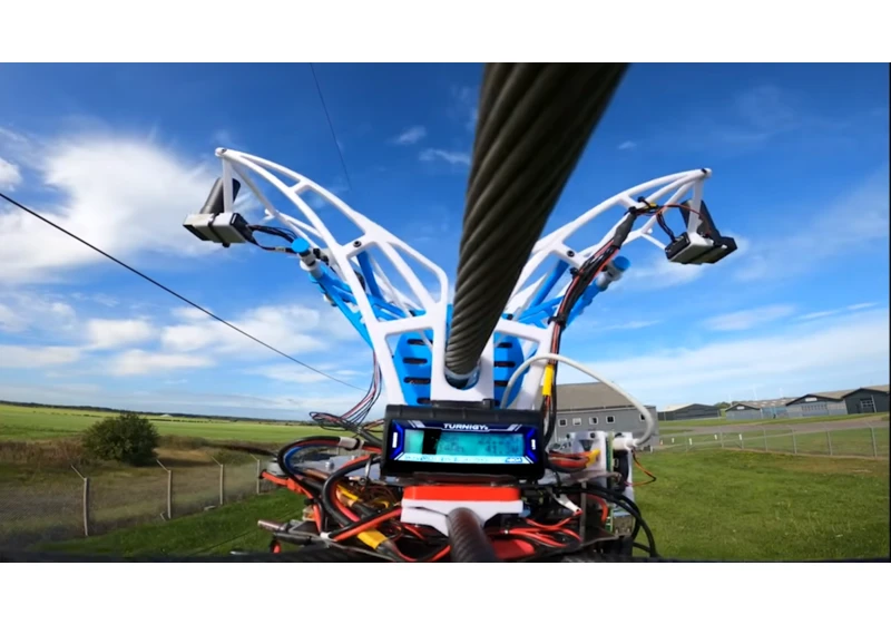 Drones that charge on power lines may not be the best idea