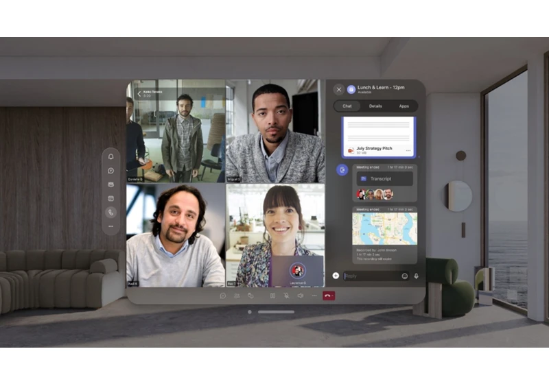 Apple's Vision Pro will have Microsoft Teams, Word, Excel and other 365 apps at launch