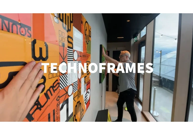 Raspberry Pi 'Technoframes' Blast Custom Techno Music When Touched