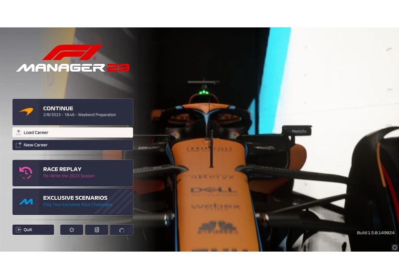 F1 Manager 23 gets physical release and a recent major update means now is the best time to jump in to the real hot seat