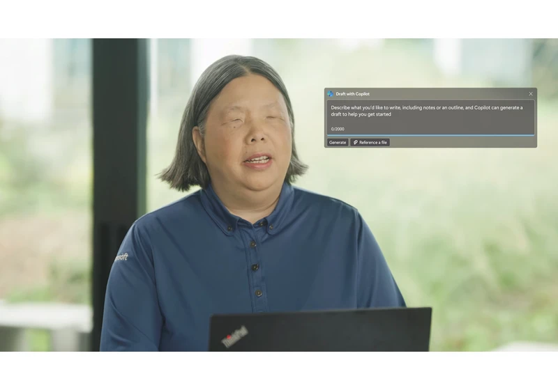 Microsoft’s neural voice tool for people with speech disabilities arrives later this year