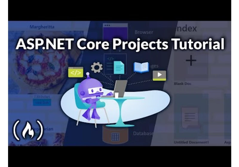 ASP.NET Core Tutorial – Beginner to Advanced Projects