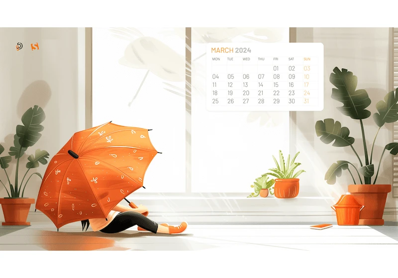 Waiting For Spring (March 2024 Wallpapers Edition)