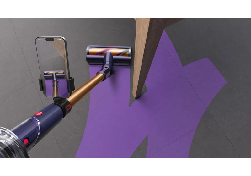 New Dyson AR feature tells you when you've 'missed a bit'