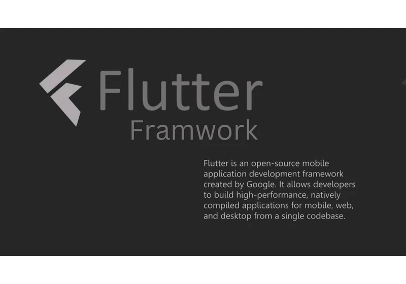 Flutter Framework Overview
