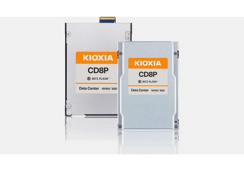 Kioxia Launches 30TB SSD with a PCIe 5.0 x4 Interface