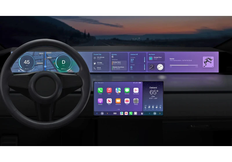 Aston Martin and Porsche tease 2024 models running next-gen Apple CarPlay